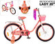 Миниатюра изображения товара Детский велосипед FAVORIT Lady / LAD-20PC (разобранный, в коробке)