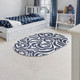 Миниатюра изображения товара Ковер Витебские ковры Сити овал f3668c6o (1x2)
