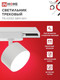 Миниатюра изображения товара Трековый светильник INhome TR-GX53 SBM-WH / 4690612056357