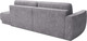 Миниатюра изображения товара Диван Олмеко Женева 2SPF Еврокнижка Правый (микровелюр, шейп сильвер)