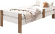 Миниатюра изображения товара Кровать-тахта детская EcoWood Барселона-2 80х160 / ECO.001.00052.80-160.101SE/376WML