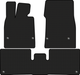Миниатюра изображения товара Комплект ковриков для авто Alicosta 2562_1 для Avatr 12 I лифтбек+задний ряд 2023-н.в. (EVA соты, черный)