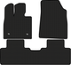 Миниатюра изображения товара Комплект ковриков для авто Alicosta 2568_1 для BYD Song Plus I SUV 2023-н.в. (EVA соты, черный)