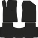 Миниатюра изображения товара Комплект ковриков для авто Alicosta 2587_1 для Changan CS 85 I купе 2018-н.в. (EVA соты, черный)