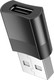 Миниатюра изображения товара Адаптер Hoco UA17 USB - Type-C (черный)