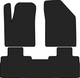 Миниатюра изображения товара Комплект ковриков для авто Alicosta 2654_1 для Evolute i-Space I SUV/гибрид +задний ряд 2023-н.в. (EVA соты, черный)
