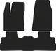 Миниатюра изображения товара Комплект ковриков для авто Alicosta 1822_1 для Haval Dargo I SUV 2022-н.в. (EVA соты, черный)