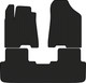 Миниатюра изображения товара Комплект ковриков для авто Alicosta 2594_1 для Changan CS95 I SUV 2018-2023 (EVA соты, черный)