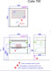 Миниатюра изображения товара Тумба с умывальником Aqwella Cube / CUB0107W