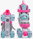 Миниатюра изображения товара Роликовые коньки Amarobaby Wow / AB24-35WOW/1906-30 (р.30-33, розовый/голубой)