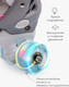 Миниатюра изображения товара Роликовые коньки Amarobaby Wow / AB24-35WOW/1906-30 (р.30-33, розовый/голубой)