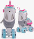 Миниатюра изображения товара Роликовые коньки Amarobaby Wow / AB24-35WOW/1906-30 (р.30-33, розовый/голубой)