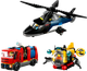 Миниатюра изображения товара Конструктор Lego City Вертолет, пожарная машина и подводная лодка 60462