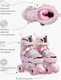 Миниатюра изображения товара Роликовые коньки Amarobaby Glory / AB24-35GL/0306-34 (р.34-37)