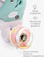 Миниатюра изображения товара Роликовые коньки Amarobaby Glory / AB24-35GL/1805-30 (р.30-33, бирюзовый/оранжевый)