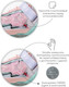 Миниатюра изображения товара Роликовые коньки Amarobaby Glory / AB24-35GL/1805-34 (р.34-37, бирюзовый/оранжевый)
