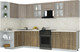 Миниатюра изображения товара Кухонный гарнитур Интерлиния Мила Шато 1.5x3.2 LV (луна/дуб вотан/опал светлый)