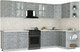 Миниатюра изображения товара Кухонный гарнитур Интерлиния Мила Шато 1.5x3.2 PR (керамика/керамика/опал светлый)
