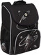 Миниатюра изображения товара Школьный рюкзак Grizzly RAm-585-4 (черный/белый)