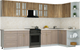 Миниатюра изображения товара Кухонный гарнитур Интерлиния Мила Шато 1.5x3.4 PR (дуб вотан/луна/опал светлый)