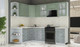 Миниатюра изображения товара Кухонный гарнитур Интерлиния Мила Шато 1.7x2.5 LV (мята/керамика/опал светлый)