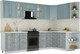 Миниатюра изображения товара Кухонный гарнитур Интерлиния Мила Шато 1.7x3.0 PR (океан/керамика/опал светлый)