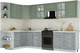 Миниатюра изображения товара Кухонный гарнитур Интерлиния Мила Шато 1.7x3.1 LV (мята/керамика/опал светлый)