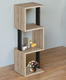 Миниатюра изображения товара Стеллаж Макс Стайл СН-3 (дуб/черный)