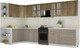 Миниатюра изображения товара Кухонный гарнитур Интерлиния Мила Шато 1.7x3.6 LV (дуб вотан/луна/опал светлый)