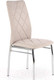 Миниатюра изображения товара Стул Halmar K309 (светло-бежевый/хром)