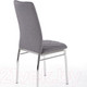 Миниатюра изображения товара Стул Halmar K309 (светло-серый/хром)