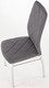 Миниатюра изображения товара Стул Halmar K309 (темно-серый/хром)