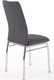 Миниатюра изображения товара Стул Halmar K309 (темно-серый/хром)