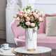 Миниатюра изображения товара Ваза Mandarin Decor Модерн FS13633-26 (белый мрамор)
