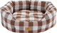 Миниатюра изображения товара Лежанка для животных Ferplast Domino 60 / 82249099 (коричневая клетка)