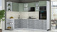 Миниатюра изображения товара Кухонный гарнитур Интерлиния Мила Шато 1.68x2.8 ВТ LV (мята/керамика/опал светлый)