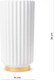 Миниатюра изображения товара Ваза Mandarin Decor Модерн FS13633-26white (белый)