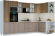 Миниатюра изображения товара Кухонный гарнитур Интерлиния Мила Шато 1.68x3.2 ВТ PR (дуб вотан/луна/опал светлый)