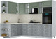 Миниатюра изображения товара Кухонный гарнитур Интерлиния Мила Шато 1.88x2.6 ВТ LV (мята/керамика/опал светлый)