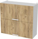 Миниатюра изображения товара Шкаф навесной для кухни Интерлиния Компо ВШ80-720-2дг (дуб золотой)