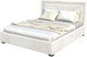 Миниатюра изображения товара Двуспальная кровать Elmax Альба 140x200 с ПМ Газ-лифт Континентальная рама (Glory 01)