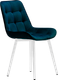 Миниатюра изображения товара Стул Памир Румба F77 (синий/белая опора/поворотный)