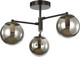 Миниатюра изображения товара Потолочный светильник Mirastyle WX-70280/3 BK+CR