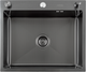 Миниатюра изображения товара Мойка кухонная Futur FK 5550 Eco Embossing Pop-up Econom (черный нано)
