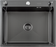 Миниатюра изображения товара Мойка кухонная Futur FK 5550 Eco Embossing Pop-up Standart (черный нано)