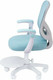 Миниатюра изображения товара Кресло детское Chairman CH106 (голубой, с подножкой)