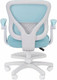 Миниатюра изображения товара Кресло детское Chairman CH106 (голубой, с подножкой)