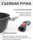 Миниатюра изображения товара Сотейник Нева Металл Посуда Каменная Черный гранит 181324