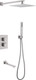 Миниатюра изображения товара Душевая система со смесителем Abber Daheim AF8250SP (сатин)