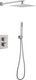 Миниатюра изображения товара Душевая система со смесителем Abber Daheim AF8251SP (сатин)